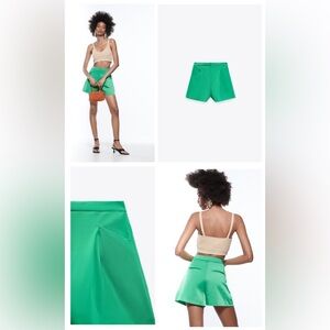 Green Women's Shorts
